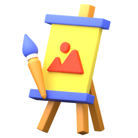 Canvas  3D Icon