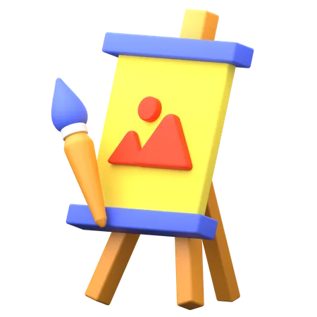 Canvas  3D Icon