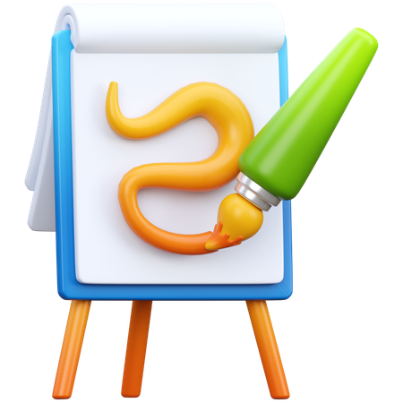 Canvas  3D Icon