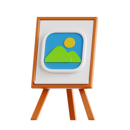 Canvas  3D Icon