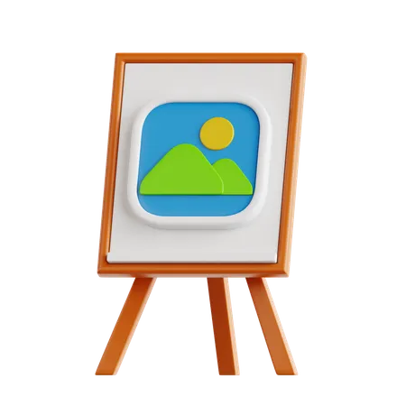 Canvas  3D Icon