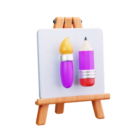 Canvas Art  3D Icon