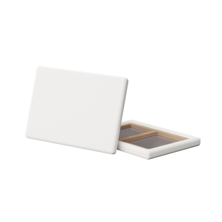 Canvas Board  3D Icon