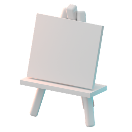 Canvas Painting  3D Icon