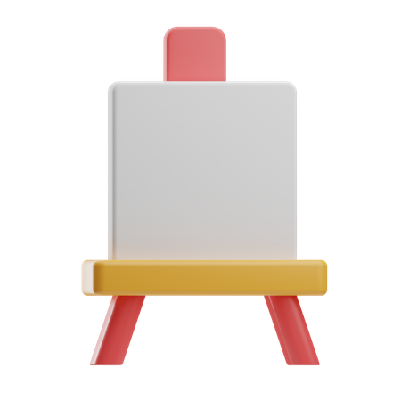 Canvas Painting  3D Icon