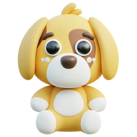 Cachorro  3D Icon