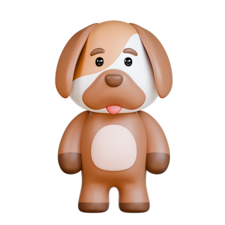 Cachorro  3D Icon