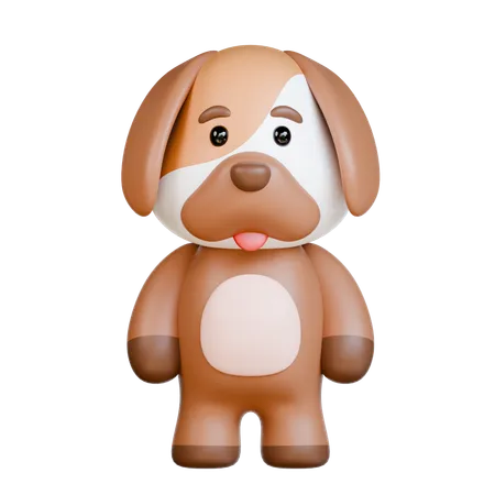 Cachorro  3D Icon