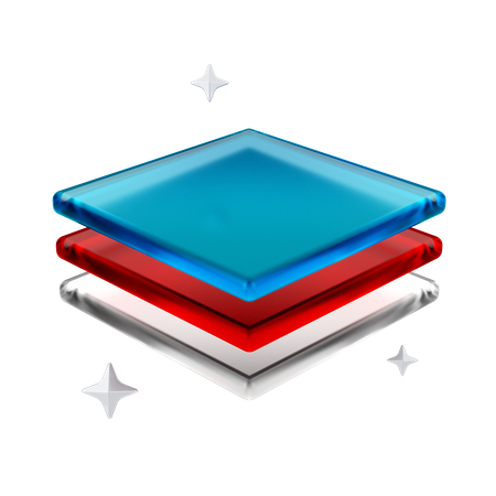 Capa de diseño  3D Icon