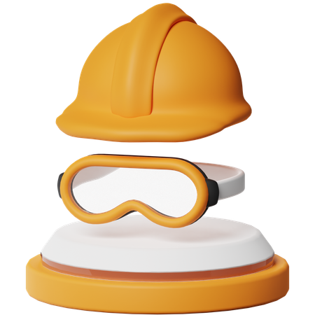 Capacete  3D Icon