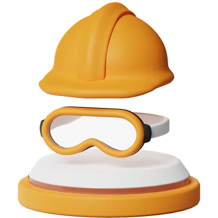 Capacete  3D Icon