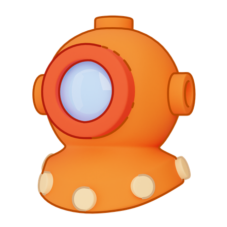 Capacete  3D Icon