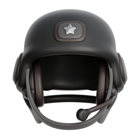 Capacete  3D Icon