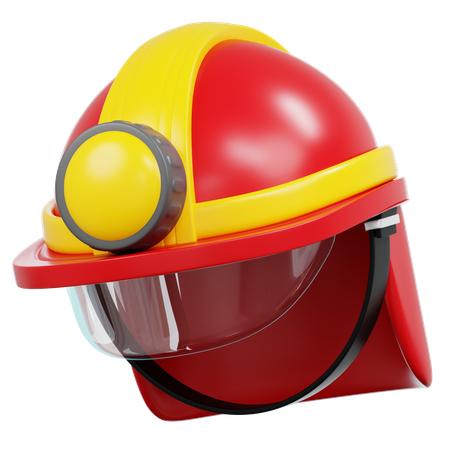 Capacete  3D Icon