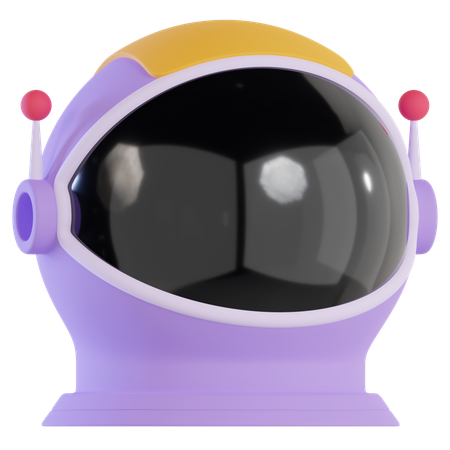 Capacete de astronauta  3D Icon