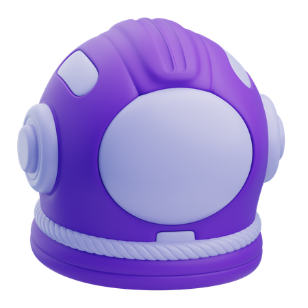 Capacete de astronauta  3D Icon