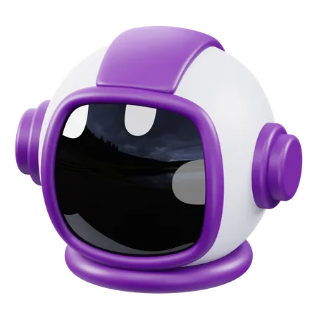 Capacete de astronauta  3D Icon