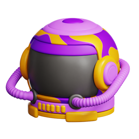 Capacete de astronauta  3D Icon