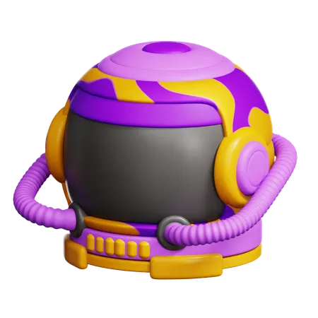 Capacete de astronauta  3D Icon