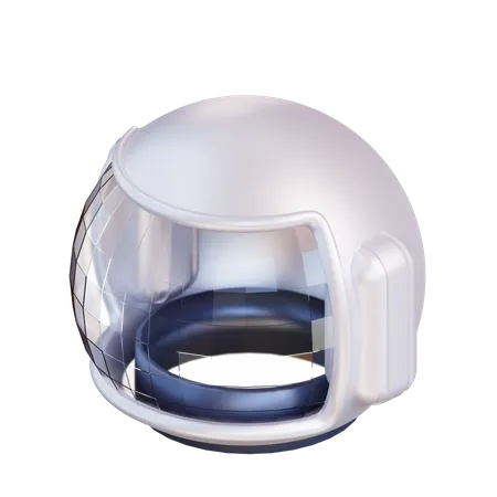 Capacete de astronauta  3D Illustration