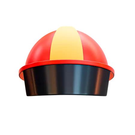 Capacete de bombeiro  3D Illustration