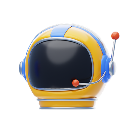 Capacete de astronauta  3D Icon