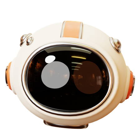 Capacete de astronauta  3D Icon