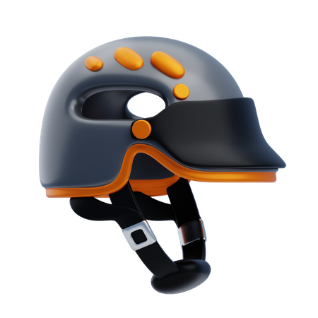 Capacete de bicicleta  3D Icon