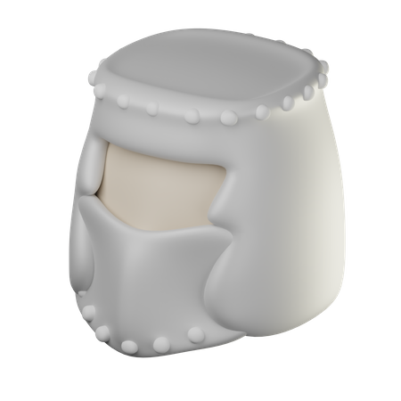 Capacete de cavaleiro  3D Icon