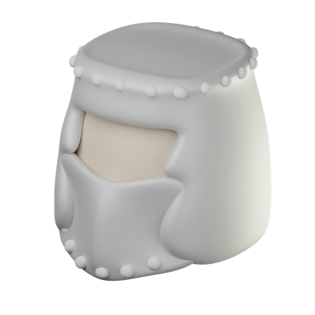 Capacete de cavaleiro  3D Icon