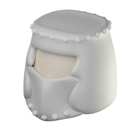 Capacete de cavaleiro  3D Icon