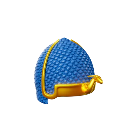 Capacete de cavaleiro  3D Icon