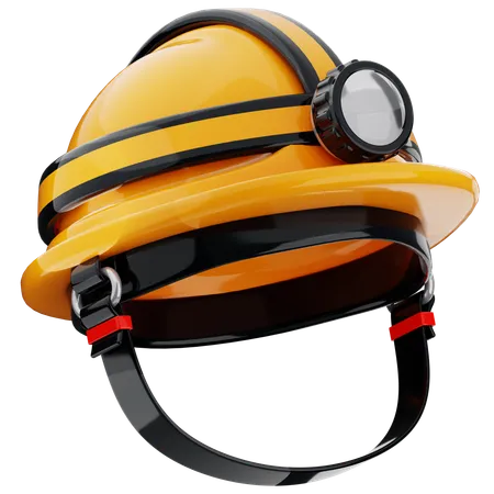 Capacete de construção  3D Icon