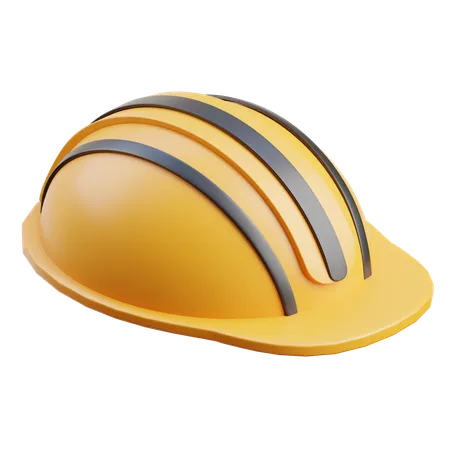 Capacete de construção  3D Icon