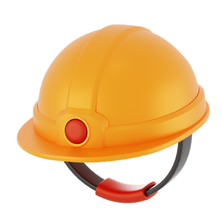 Capacete de construção  3D Icon