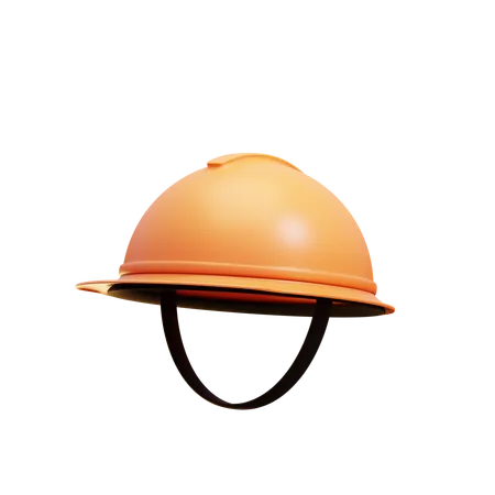 Capacete de construção  3D Icon