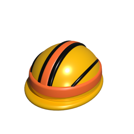 Capacete de construção  3D Icon