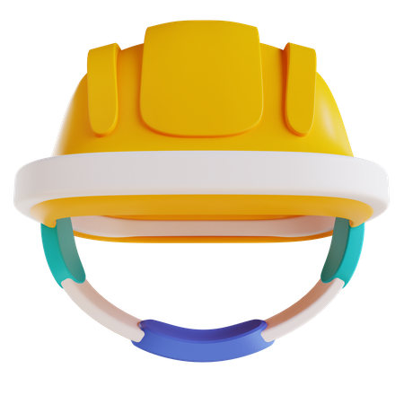 Capacete de construção  3D Icon