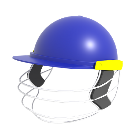 Capacete de críquete  3D Icon