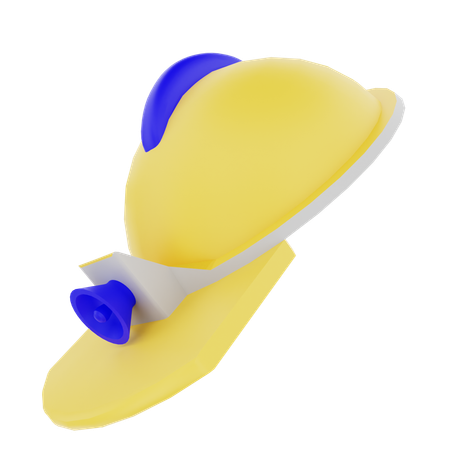 Capacete de engenheiro  3D Icon