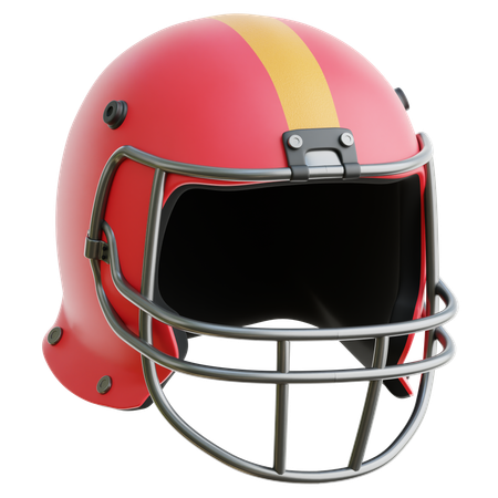 Capacete de futebol  3D Icon