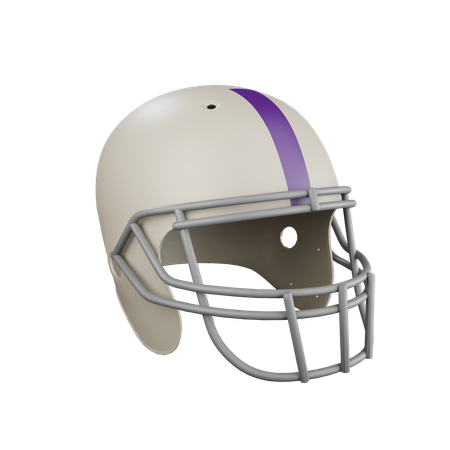 Capacete de futebol americano  3D Icon