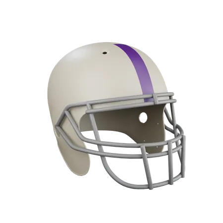 Capacete de futebol americano  3D Icon