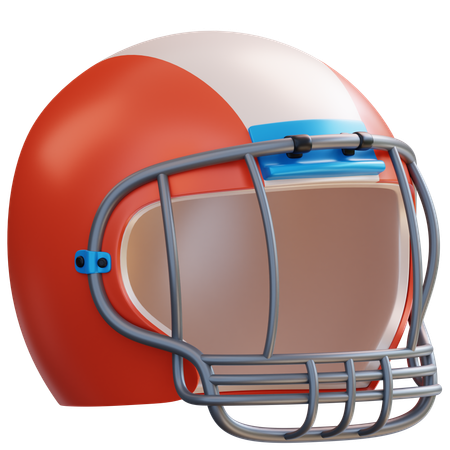 Capacete de futebol americano  3D Icon