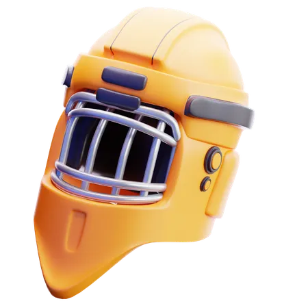 Capacete de goleiro  3D Icon