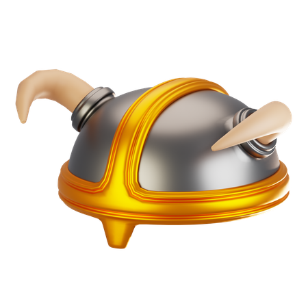 Capacete de guerra  3D Icon