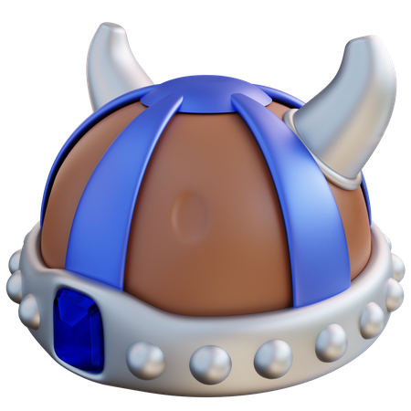 Capacete de guerreiro  3D Icon
