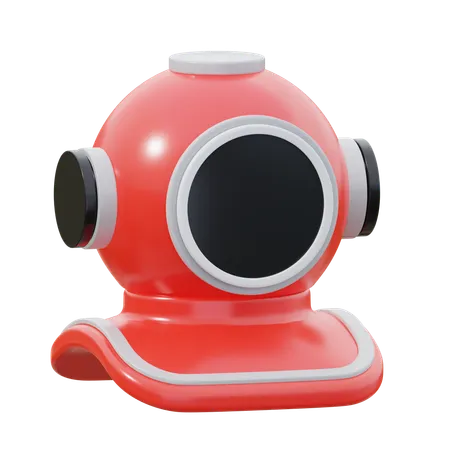 Capacete de mergulho  3D Icon