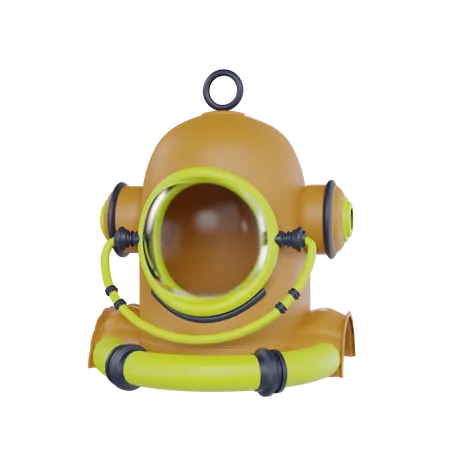 Capacete de mergulho  3D Icon