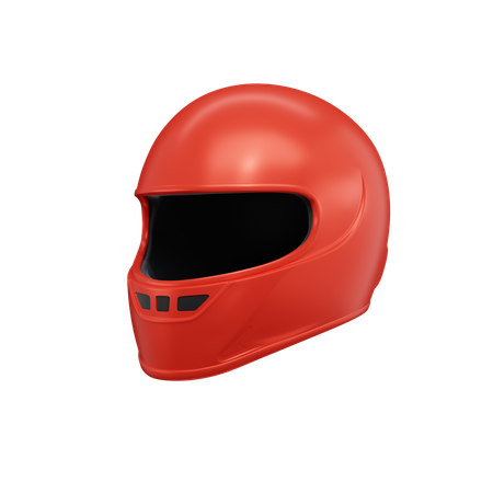 Capacete de moto  3D Icon